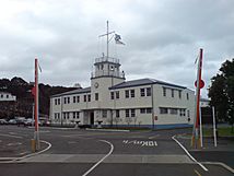Command Building At Devonport Base