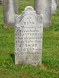 Conewago Chapel RC 1841 gravestone