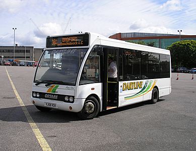 Dartline bus "Mary Ethel" (YJ58 VCK), 30 July 2012