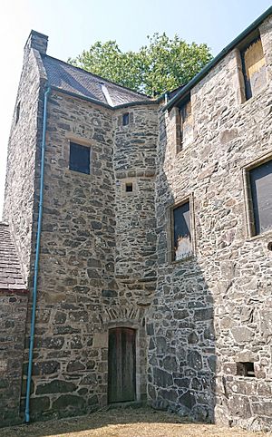 Earlstoun Castle Entrance