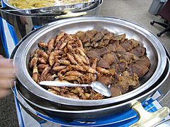 Empal Gepuk Daging and Cumi Asin