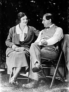 Ernst Lubitsch and wife