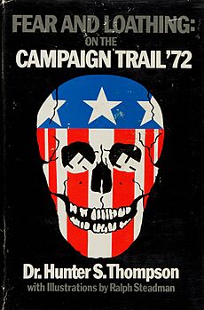 Fear and Loathing on the Campaign Trail '72 (1973 1st ed jacket cover)