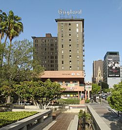 Gaylord Hotel from the west