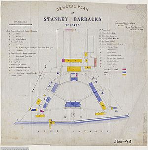 General Plan of Stanley Barracks