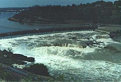 Great falls of missouri river