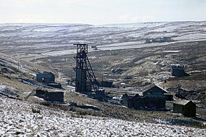 Grove Rake Mine, Rookhope, under snow - geograph.org.uk - 371830
