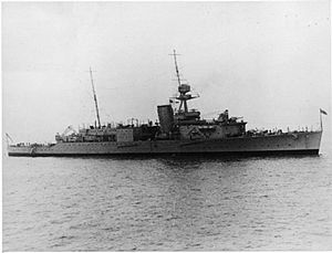 HMS Vindictive cruiser