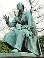 Hans Christian Andersen statue in Kongens Have - Copenhagen - DSC07861