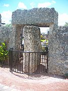 Homestead FL Coral Castle revolve gate01