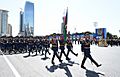 Ilham Aliyev attended the parade 18