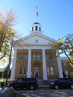 The Iowa County Courthouse in Dodgeville
