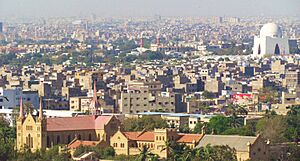 Karachi from above