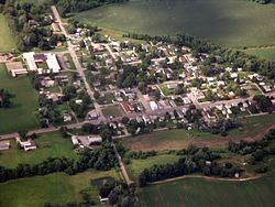 Aerial photograph of Kirkersville