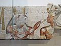 Le roi Ramsès parmi les dieux (Louvre, B 13)