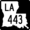 Louisiana 443 (2008).svg