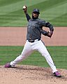 Luis Severino pitching, May 25, 2024 - 01-00005 (cropped)