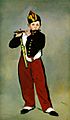 Manet, Edouard - Young Flautist, or The Fifer, 1866 (2)