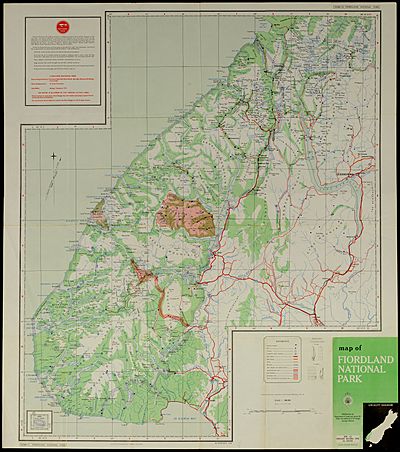 Map of Fiordland National Park (12485990223)