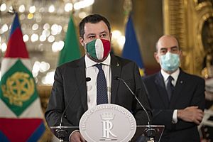 Matteo Salvini Quirinale 2021