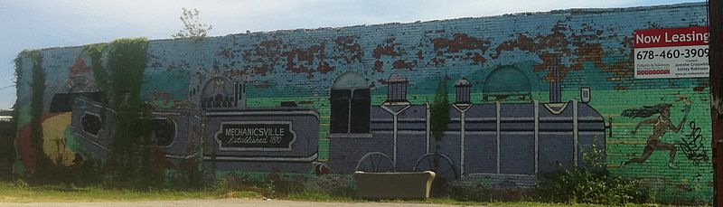 Mechanicsville mural