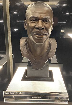 Michael Irvin HOF Bust