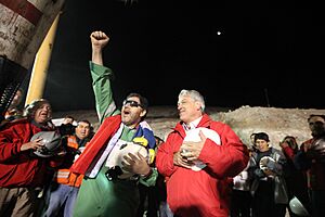 Mina San José - Luis Urzúa - Gobierno de Chile