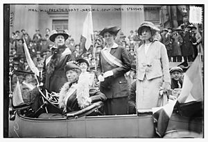 Mrs. W.L. Prendergast, Mrs. W.L. Colt, Doris Stevens, Alice Paul 19032v