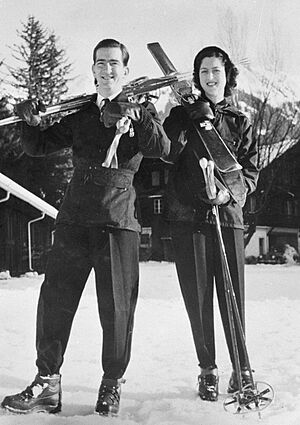 Peter II and Alexandra of Yugoslavia 1963