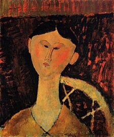 Portrait of Mrs. Hastings 1915 Amedeo Modigliani