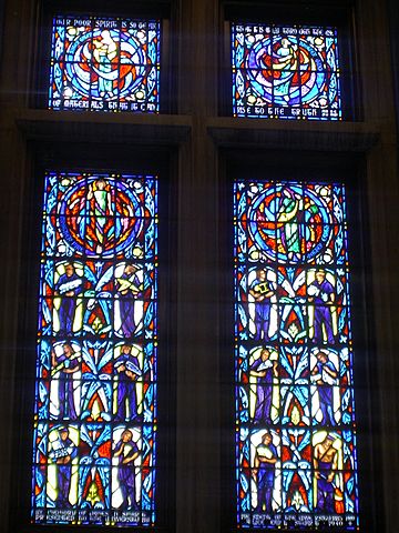 Purdue Memorial Hall Stained Glass