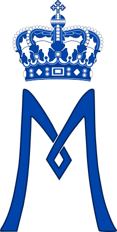 Royal Monogram of Princess Mary of Denmark