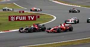Sebastien Bourdais and Felipe Massa 2008 Japan