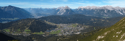 Seefeld in Tirol Austria from ESE on 2014-10-18.png
