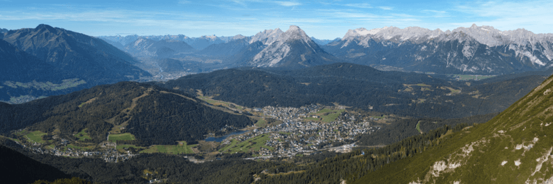Seefeld in Tirol Austria from ESE on 2014-10-18