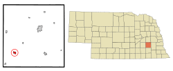 Location of Beaver Crossing, Nebraska