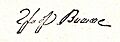 Signature of Sergei Witte