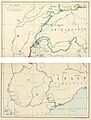 South-east frontier of France after the Treaty of Paris, 1815