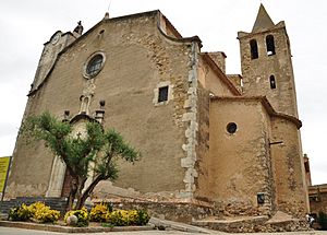 Church of Sant Sadurní de l'Heura (built 1773-1777).