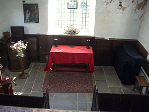 St James church, Midhopestones Interior 1