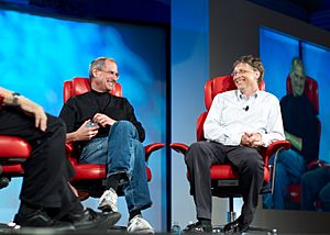Steve Jobs and Bill Gates (522695099)