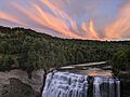 Sunset at Letchworth State Park