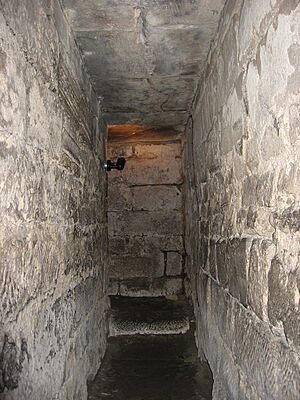 The 7th C Crypt, Hexham Abbey - pilgrims' passage - geograph.org.uk - 731652