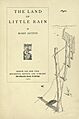 The Land of Little Rain title page