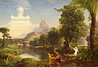 Thomas Cole - The Voyage of Life Youth, 1842 (National Gallery of Art)