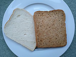 Two slices of Kingsmill bread