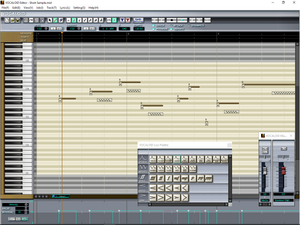 Vocaloid 1 screenshot, Windows