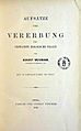 Weismann, August – Aufsätze über Vererbung und verwandte biologische Fragen, 1892 – BEIC 11801734