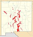 Yeso Formation exposure map