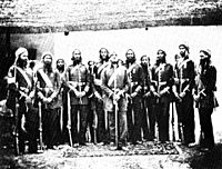 03-Men of the Loodiaah (Ludhiana) Sikh Regiment in China, Circa 1860.